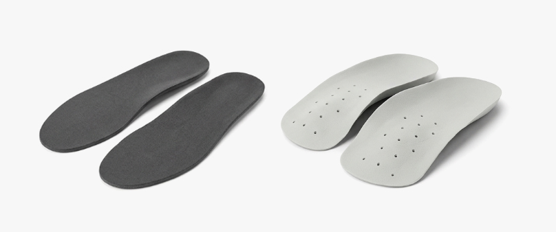 일반 깔창과 비교